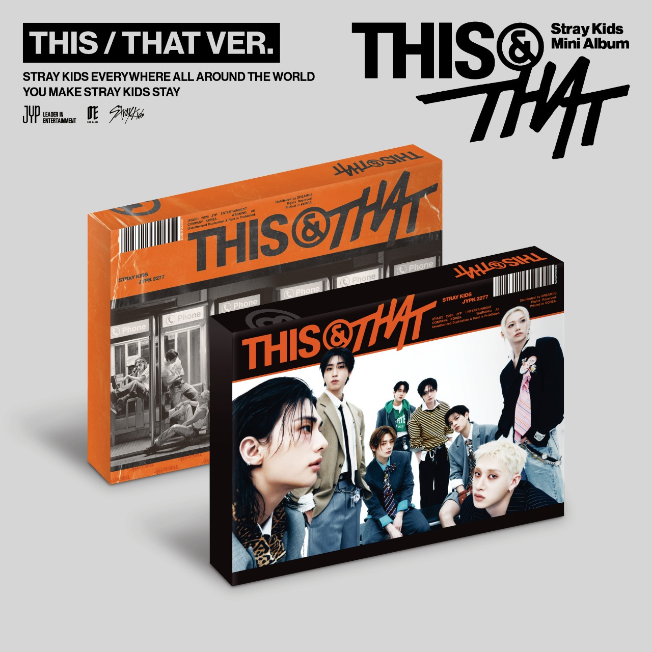 Stray Kids THIS & THAT メイクスターまとめ Stray Kids Mini Album [THIS & THAT] (STANDARD VER.) | MAKESTAR